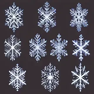 snowflakes png