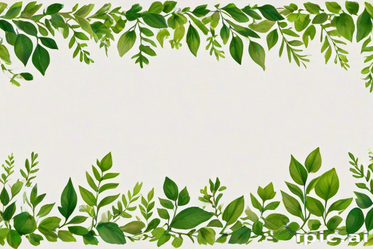 greenery border