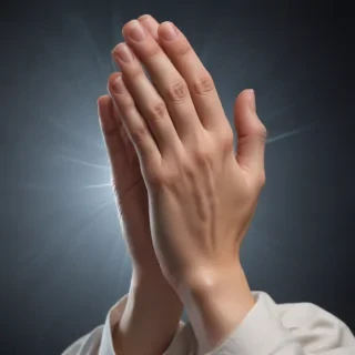 praying hand png