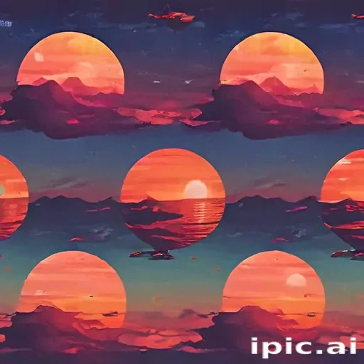 sunset aesthetic wallpaper