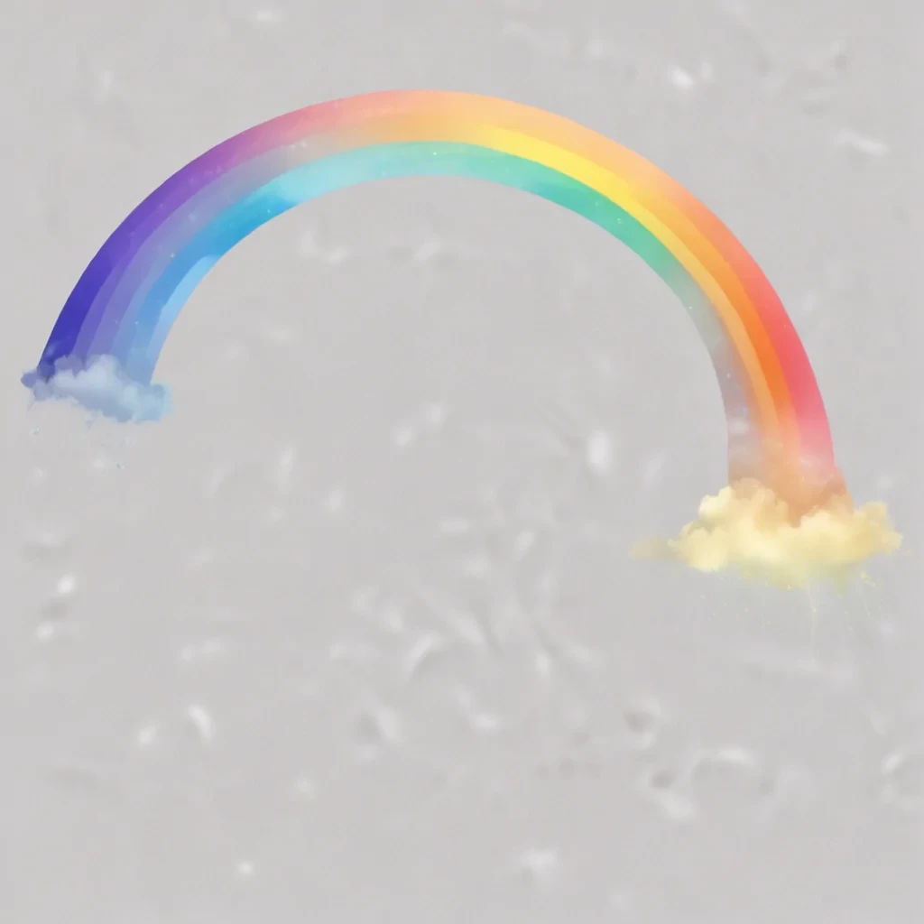 transparent background rainbow clipart