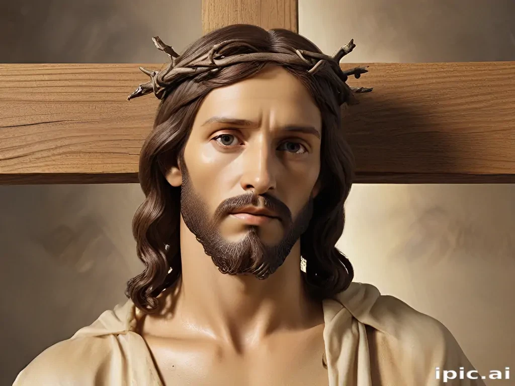 picture of jesus on cross