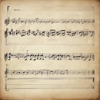 notes music background