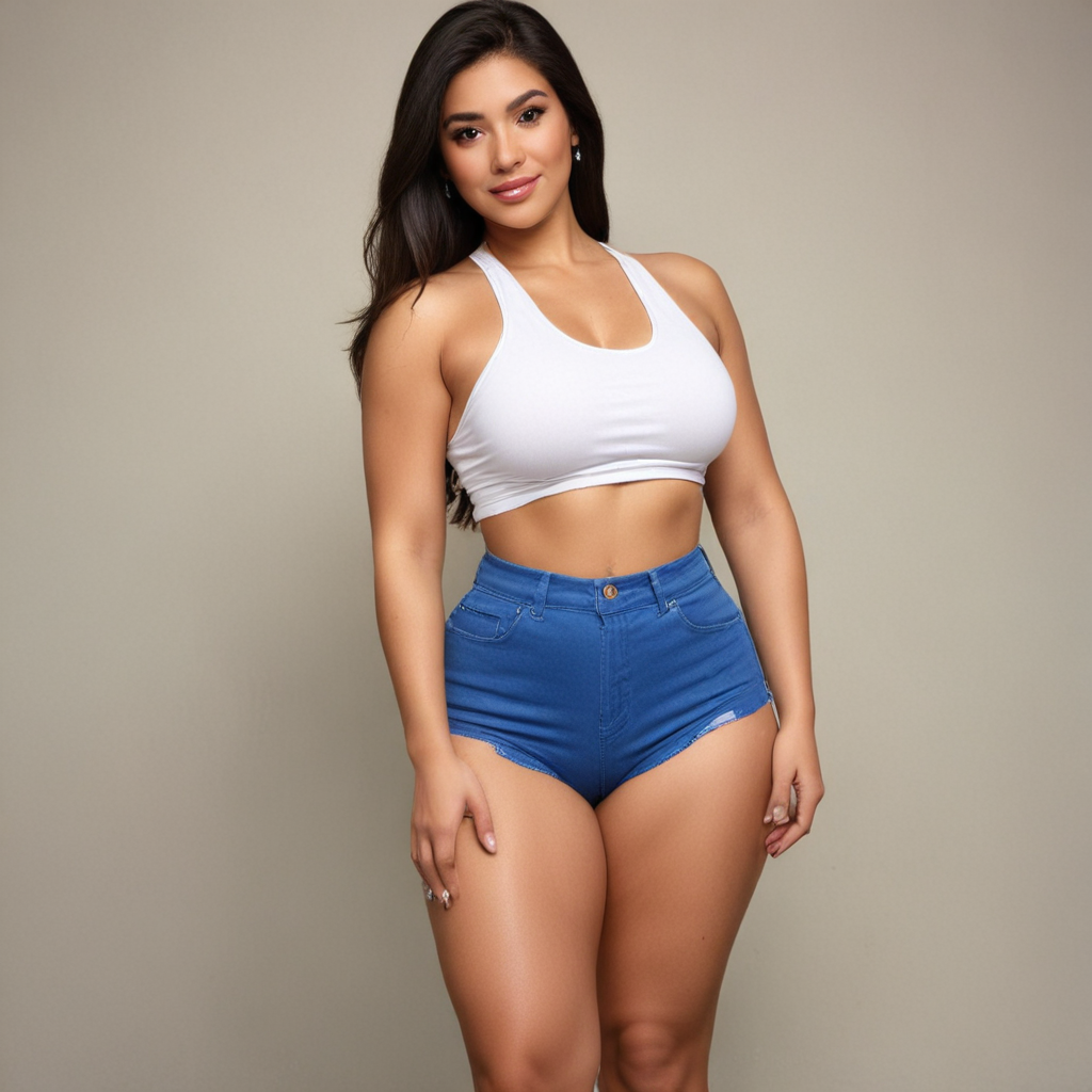 Free Ai Image Generator - High Quality and 100% Unique Images - iPic.Ai  latina with big thighs