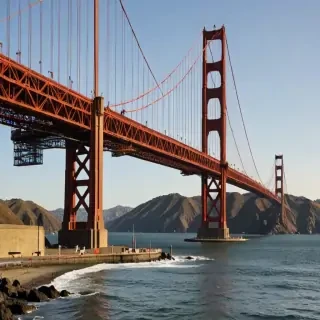 clipart golden gate bridge