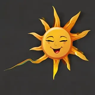cartoon sun png