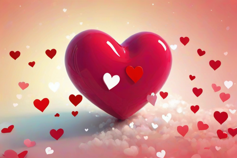 wallpapers of beautiful hearts