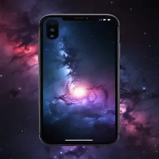 iphone space wallpaper