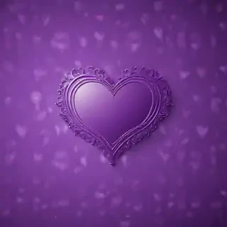 purple wallpaper heart