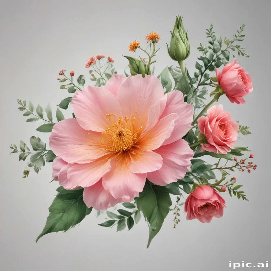 transparent background flower clipart