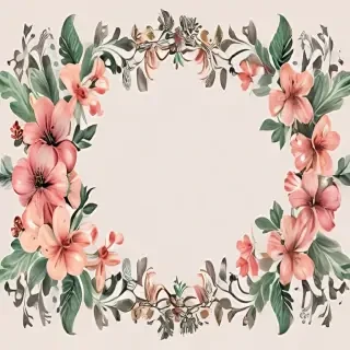floral border png