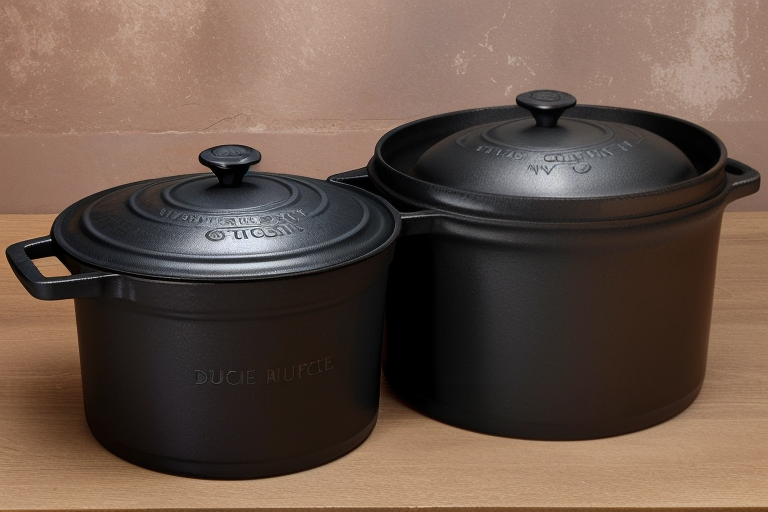 cast iron dutch oven set