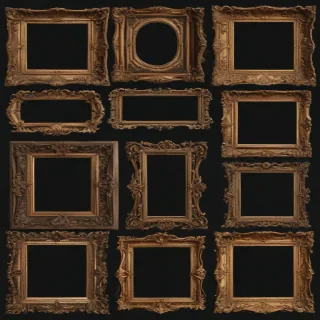 vintage frames png