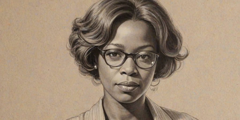 Enticing Alfre Woodard, pencil sketch, portrait of Sublime woman 1924s in glasses, hair style beatnik, outline, clear lines, fine lines, 8k