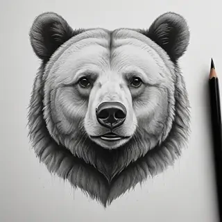 bear drawlings