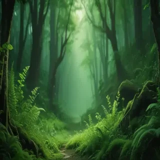 green aesthetic background