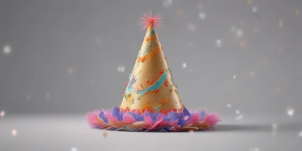 transparent background birthday hat