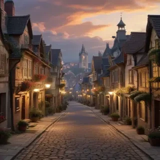 town background