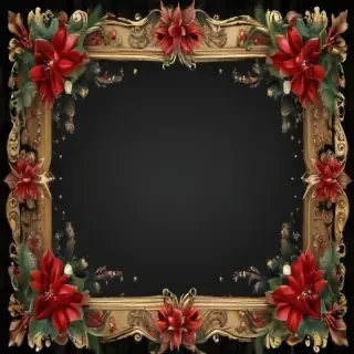 christmas frame clip art