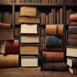 books stacked png
