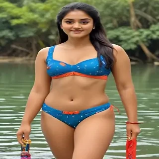 keerthy suresh in bikini