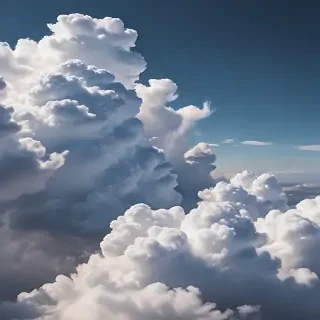 clouds no background