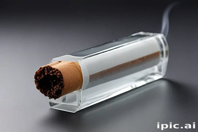 transparent cigarette