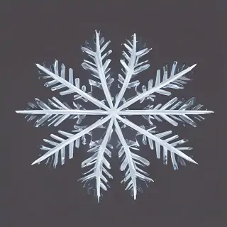 transparent background snowflake clipart