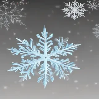 snowflakes clipart transparent background