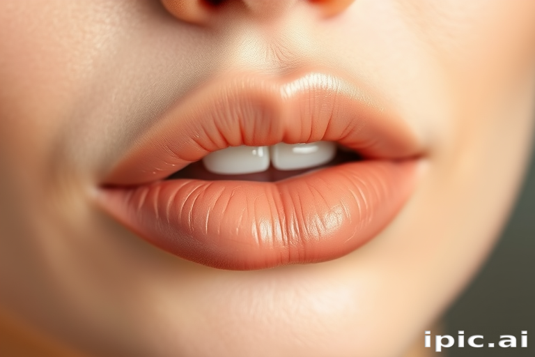 Luxurious "Cashmere Kiss" lip cream in neutral beige, silky-smooth texture with a comfortable matte finish, perfect for sophisticated everyday wear