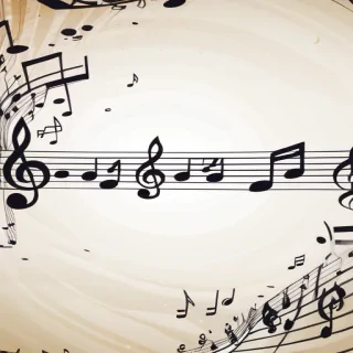 music notes backgrounds