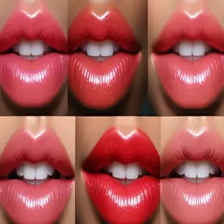 glossy lips png