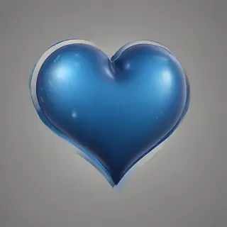 blue heart png