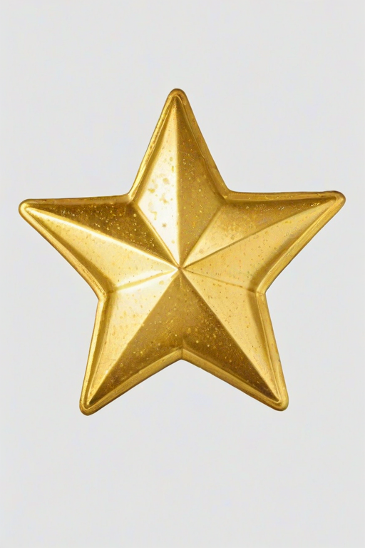 gold star sticker png