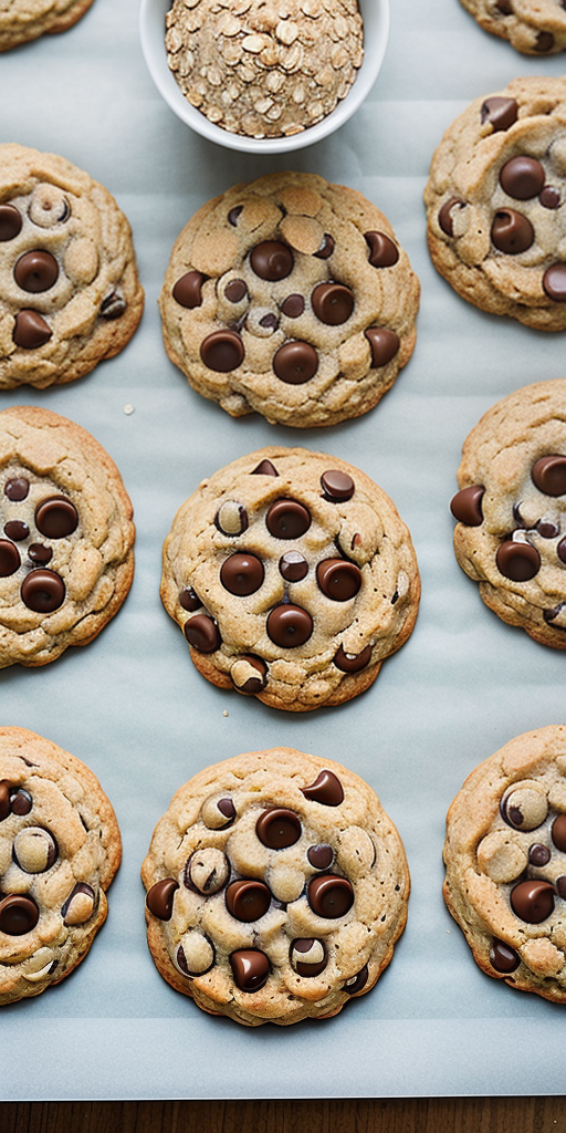 oatmeal butterscotch chocolate chip cookies