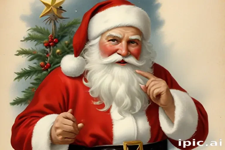vintage santa image