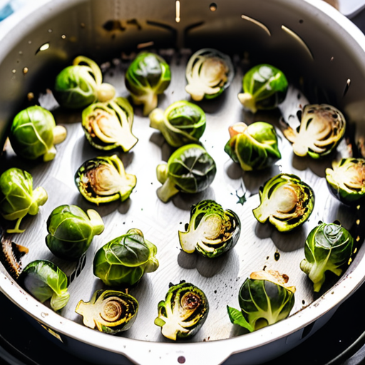 air frying frozen brussel sprouts