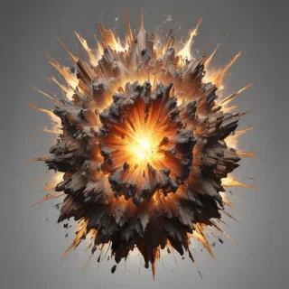 explosion transparent png
