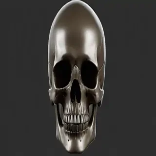 transparent skull png
