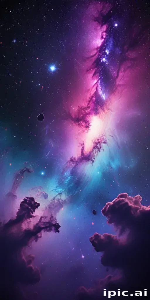 galaxy background iphone