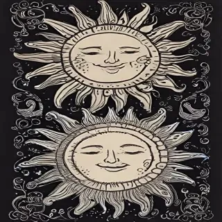 sun doodle