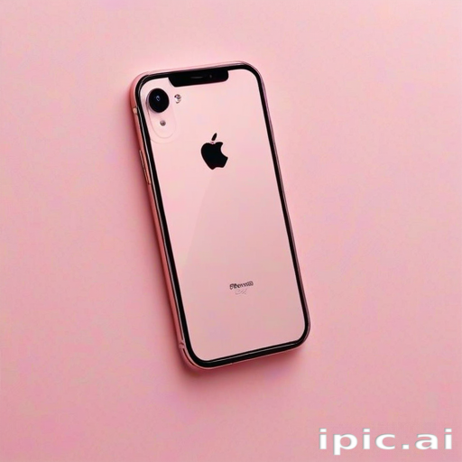 iphone pink background