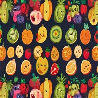 cute fruit backgrounds