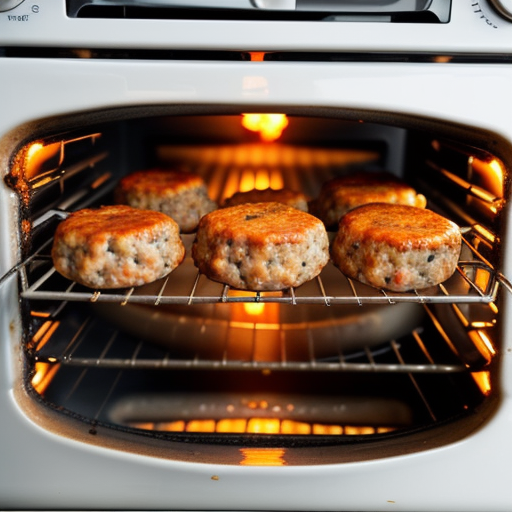 how to cook sausage patties in the oven