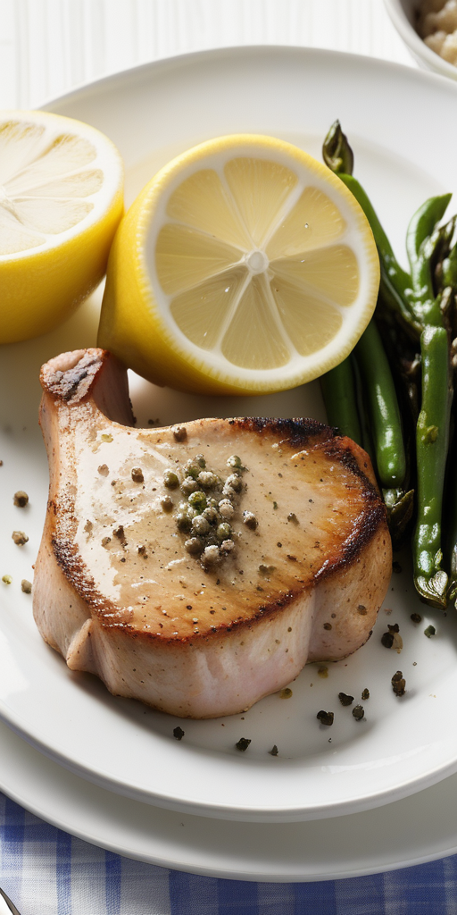 pork chops with lemon pepper