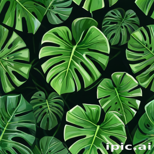 monstera background