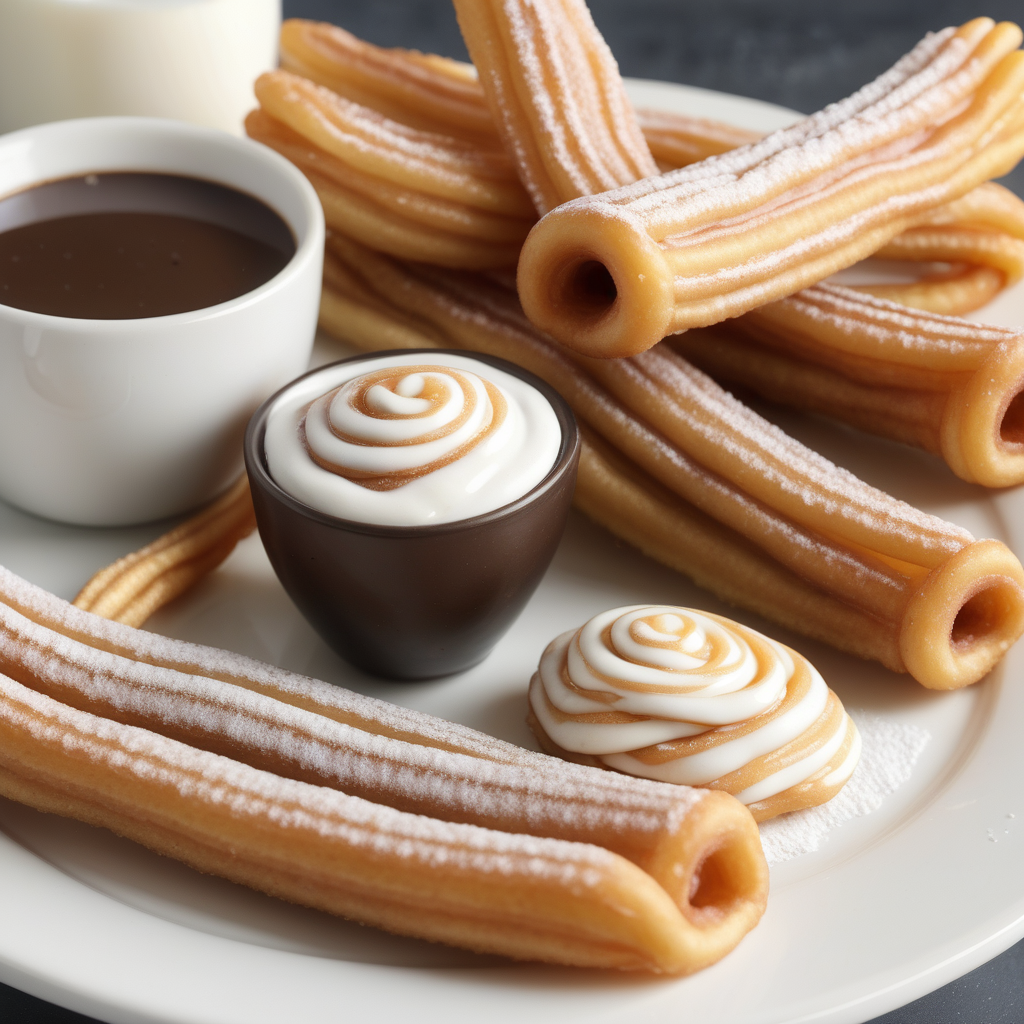 how to make churros with pancake mix