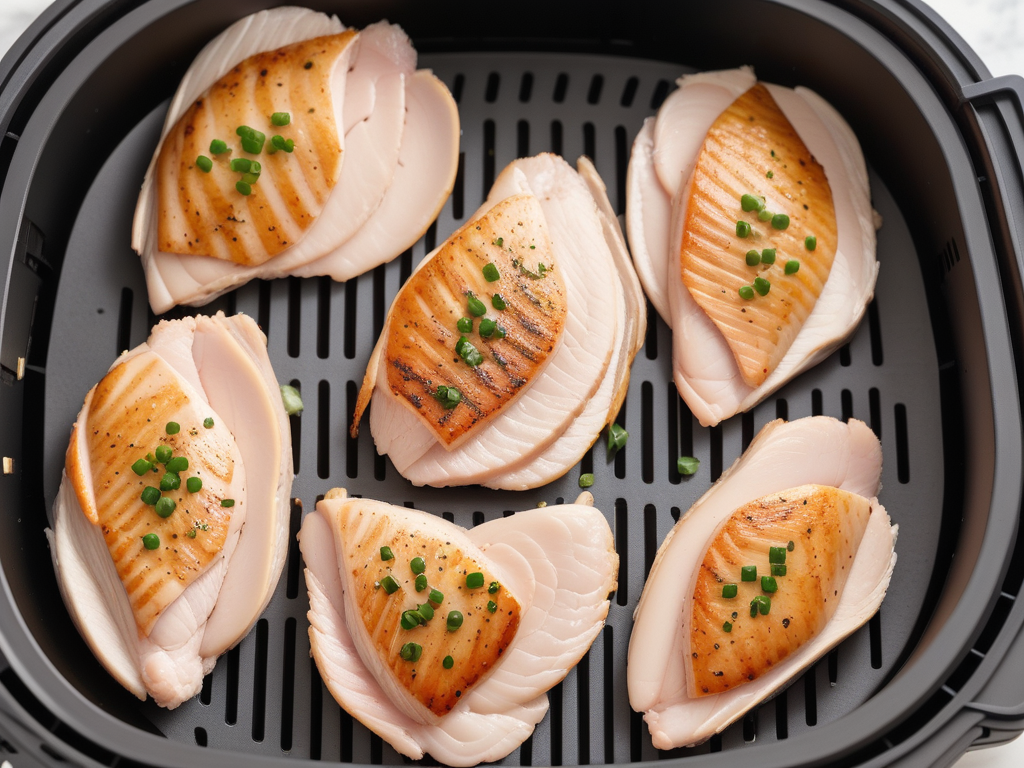air fryer thin sliced chicken breast