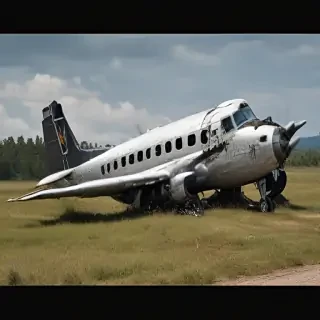 crashed plane png
