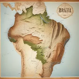 map of brazil